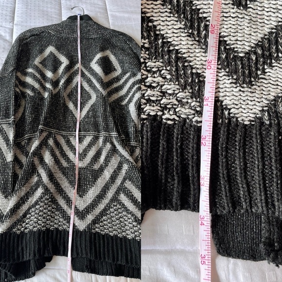 Merona Aztec Open-front Knit Cardigan - Picture 8 of 13